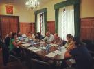Un momento de la reunin de la Asamblea de la Asociacin Villas Marineras celebrada  en Llanes el pasado 3 de septiembre de 2018.