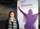 Pilar Santisteban en la exposicin Hijas de la Esperanza