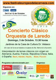 Cartel Concierto Europeo