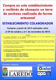 Cartel de los establecimientos colaboradores